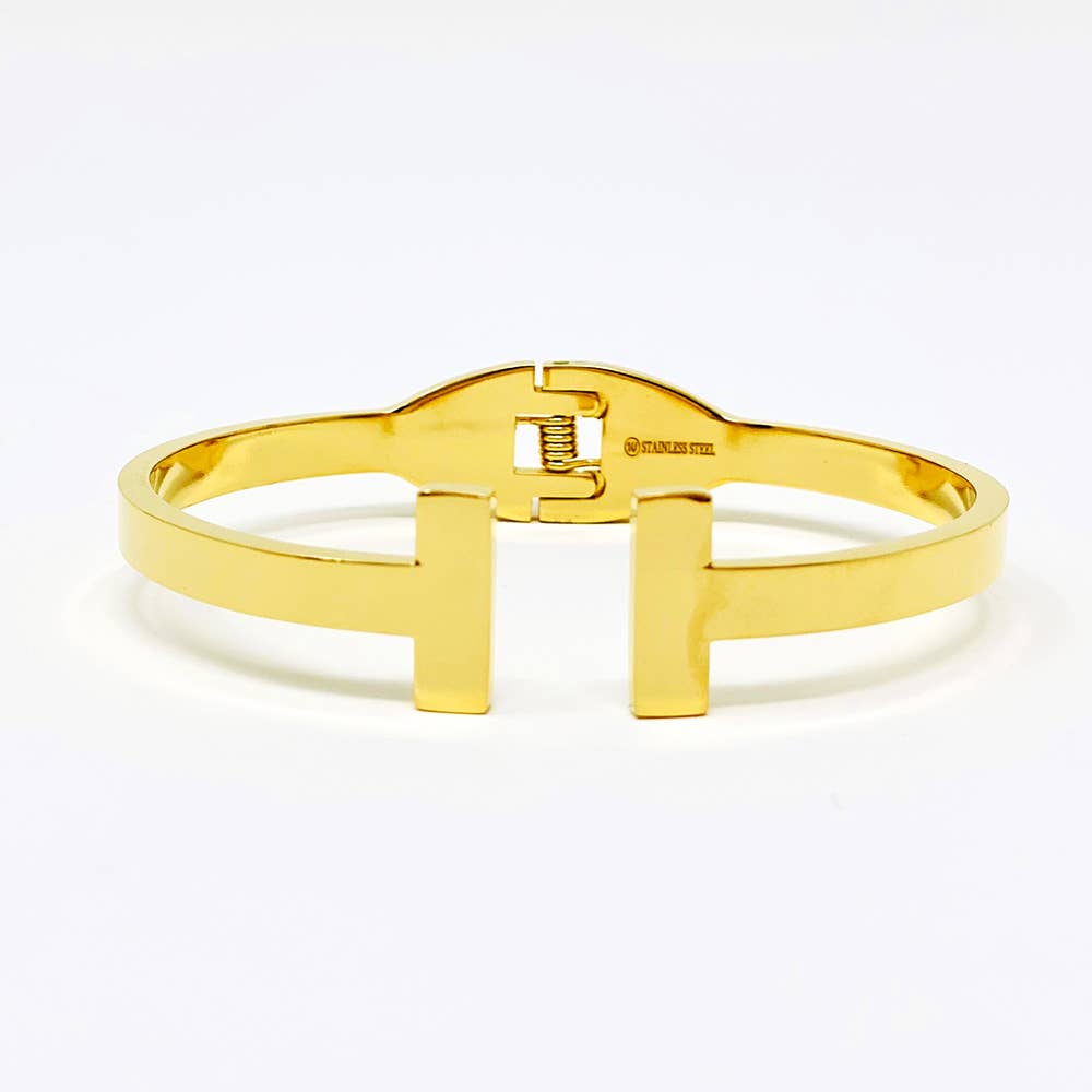 T Bracelet - Gold