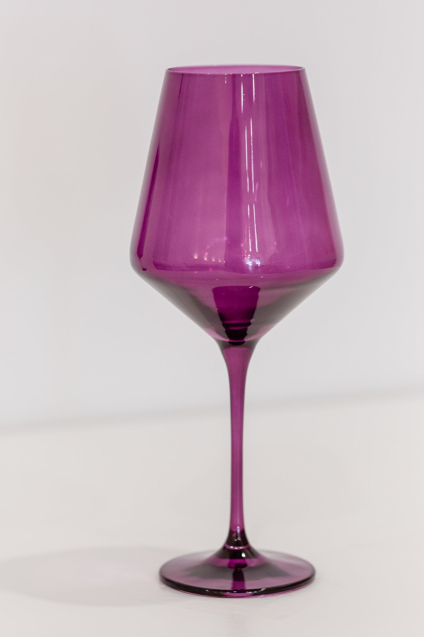 Estelle colored offers glasses wine stemware lavender set of 2