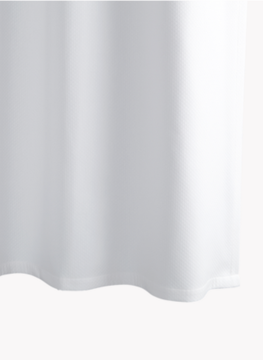 Matouk Diamond Pique Shower Curtain-72”