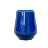 Estelle Colored Glass Stemless Wine