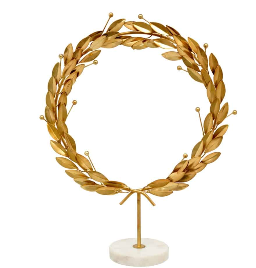 Gold Grecian Wreath