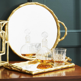 Bamboo Mirrored Tray