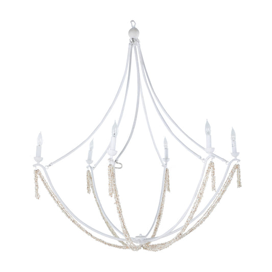 Nakita Chandelier- White