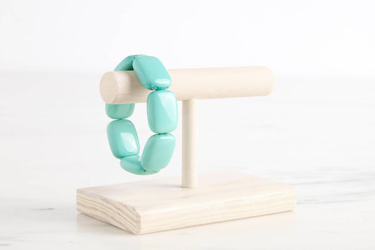 Turquoise Chicklet Cooling Bracelet