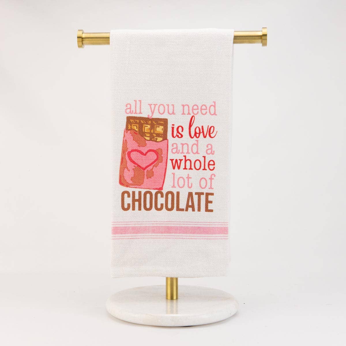 All You Need Is Chocolate Hand Towel