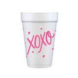 XOXO Foam Cup Set