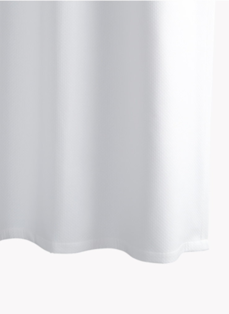 Matouk Diamond Pique Shower Curtain-84”