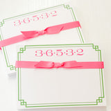 Fairhope Zip Code Pink & Green Slab Pad