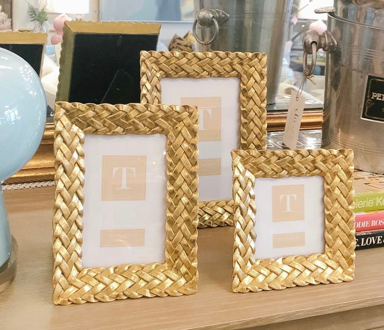 Gold Braid Frame – Living Well